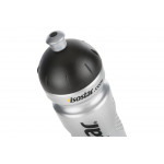 Fľaša 650 ml Isostar Strieborno-čierna